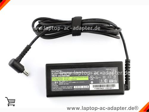 Original SONY PCG-TR2/B adapter, 16V 4A PCG-TR2/B Notebook Netzteile, SONY16V4A64W-6.5x4.4mm