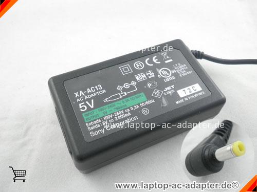 Original SONY PSP-2000 adapter, 5V 2A PSP-2000 Notebook Netzteile, SONY5V2A10W-4.0x1.7mm