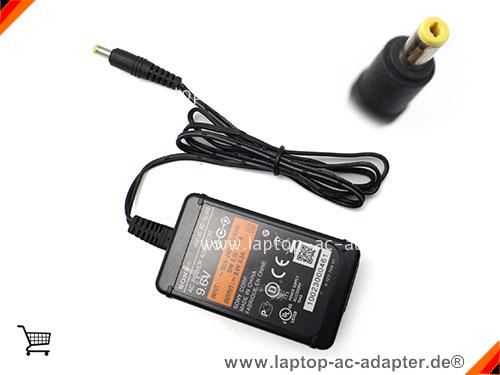 Original SONY WEBBIE HD MHS-CM1V adapter, 9.6V 0.8A WEBBIE HD MHS-CM1V Notebook Netzteile, SONY9.6V0.8A7.68W-4.8x1.7mm