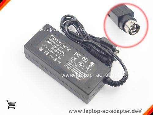 Original GETAC V100 adapter, 19V 3.16A V100 Notebook Netzteile, SUNY19V3.16A60W-4PIN