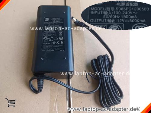 Original TEN BAO S065PQ1200500 adapter, 12V 5A S065PQ1200500 Notebook Netzteile, TENBAO12V5A60W-5.5x2.1mm