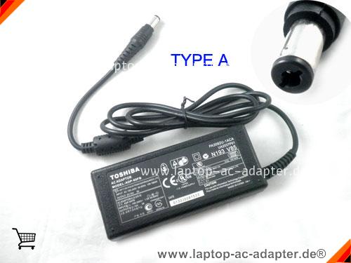 Original TOSHIBA TECRA 700CDT adapter, 15V 3A TECRA 700CDT Notebook Netzteile, TOSHIBA15V3A45W-6.0x3.0mm-TYPE-A