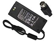 EDAC 12V 7.5A  Laptop AC Adapter 90W Round with 4 Pins EDAC12V7.5A90W-4PIN-ZFYZ