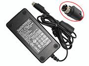 EDAC 24V 2.08A  Laptop AC Adapter 49.92W Round with 3 Pins EDAC24V2.08A49.92W-3PIN
