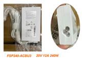 Original FSP FSP240-ACBU3 adapter, Ladegerät, Netzteile FSP20V12A240W-5.5x2.5mm-GAN-W