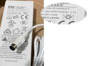 Original GVE GM152-2400600-F adapter, Ladegerät, Netzteile GVE24V6A144W-4Pins-SZXF-W