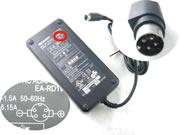 Original Sharp Ea-pd1v Ac Adapter 19.5v 6.15a 120w Power Supply Round 4 Pin auf laptop-ac-adapter.de