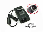 SOY 12V 5A  Laptop AC Adapter 60W Round with 4 Pins SOY12V5A60W-4Pin-SZXF