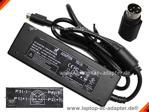 Große Bilder 1 von Original ADAPTER TECH STD-12125 ac adapter, 12V 12.5A STD-12125 Notebook Netzteile ADAPTERTECH12V12.5A150W-4PIN-SZXF