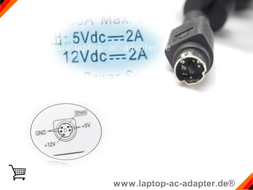 Große Bilder 5 von Original APD 519395216 ac adapter, 12V 2A 519395216 Notebook Netzteile APD12V2A24W-5pin