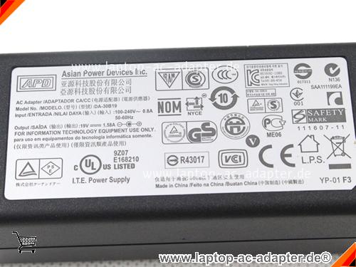 Große Bilder 3 von Original APD DA-30B19 ac adapter, 19V 1.58A DA-30B19 Notebook Netzteile APD19V1.58A30W-3.0x1.0mm