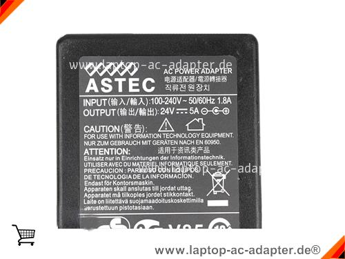 Große Bilder 3 von Original ASTEC E1519J018Z01L ac adapter, 24V 5A E1519J018Z01L Notebook Netzteile ASTEC24V5A120W-5.5x2.5mm