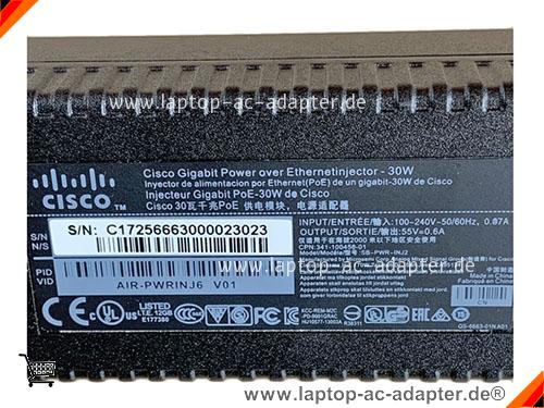 Große Bilder 2 von Original CISCO MA-INJ-4-CN ac adapter, 55V 0.6A MA-INJ-4-CN Notebook Netzteile CISCO55V0.6A30W-POE
