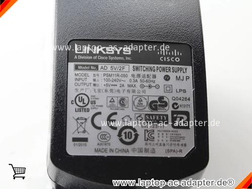 Bild 4 Von Original Psm11r-050 Linksys Power Supply Für Linksys Spa1001 Spa2002 Spa2100 Spa2102 Spa3000 Spa3102 Pap2 Pap2t Spa942 Analog Voip Auf Laptop-ac-adapter.de 
