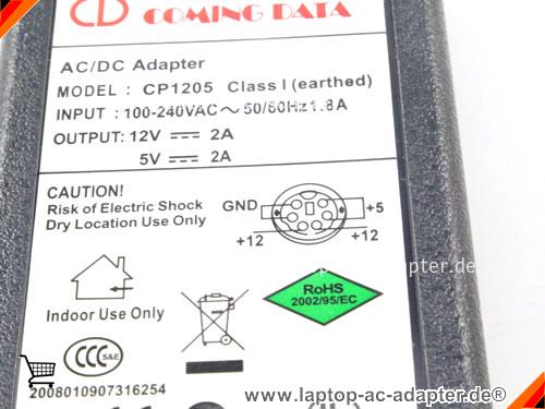 Große Bilder 4 von Original SUPER SOURCE SS34W1205 ac adapter, 12V 2A SS34W1205 Notebook Netzteile COMING12V2A24W-6PIN