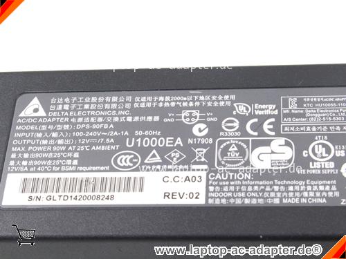 Bild 3 Von Delta Dps-90fb A Hu10065-11068 12v 7.5a 90w Ac Adapter Auf Laptop-ac-adapter.de 