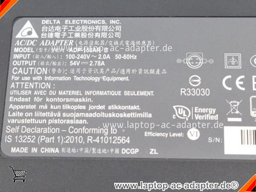Bild 3 Von Original Delta Adp-150ar B Ac Adapter 54v 2.78a 150w Für Cisco Sg350-10mp 10-port Switches Auf Laptop-ac-adapter.de 