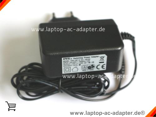 Große Bilder 3 von Original DVE DSA-15P-12 CH 120150 ac adapter, 12V 1.25A DSA-15P-12 CH 120150 Notebook Netzteile DVE12V1.25A15W-5.5x2.5mm-EU