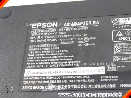 Große Bilder 3 von Original EPSON M266A ac adapter, 24V 2.1A M266A Notebook Netzteile EPSON24V2.1A50W-2tip