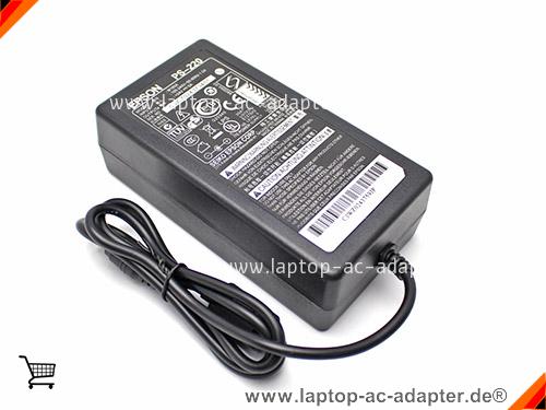 Große Bilder 2 von Original EPSON PS-220 ac adapter, 24V 5A PS-220 Notebook Netzteile EPSON24V5A120W-5.5x2.5mm