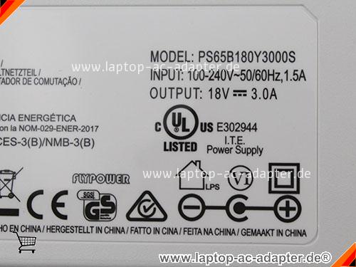 Bild 2 Von Original White Flypower Ps65b180y3000s Switch Adapter 18v 3.0a 54w Auf Laptop-ac-adapter.de 