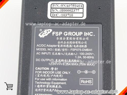 Bild 4 Von Original Fsp Fsp075-dmba1 Ac Adapter 12v 6.25a 75w Power Supply 7.4x5.0mm Tip Auf Laptop-ac-adapter.de 