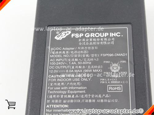 Bild 3 Von Fsp 12v 8a 96w Fsp096-dmad1 Dmad1 4pin Ac Adapter Auf Laptop-ac-adapter.de 
