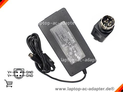 Große Bilder 1 von Original FSP FSP096-AHB ac adapter, 12V 8A FSP096-AHB Notebook Netzteile FSP12V8A96W-4PIN-ZZYF-thin