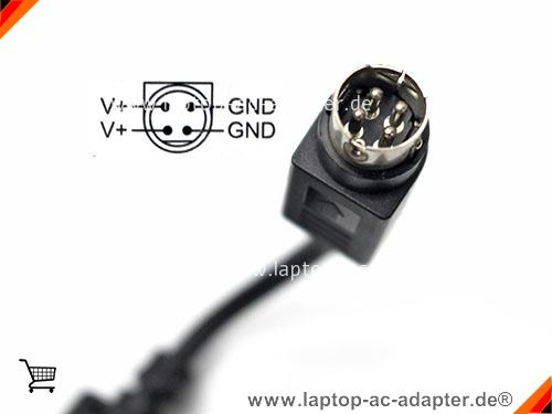 Große Bilder 5 von Original FSP FSP096-AHB ac adapter, 12V 8A FSP096-AHB Notebook Netzteile FSP12V8A96W-4PIN-ZZYF-thin