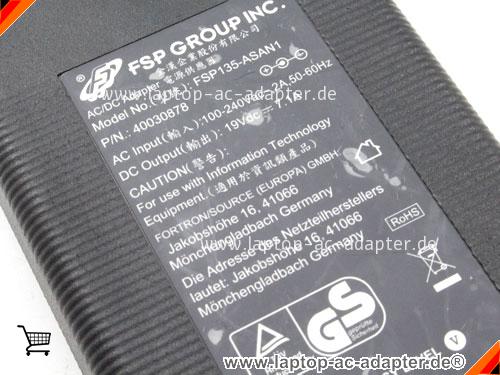 Große Bilder 4 von Original FSP A/12091EA ac adapter, 19V 7.1A A/12091EA Notebook Netzteile FSP19V7.1A135W-5.5x2.5mm-Switching