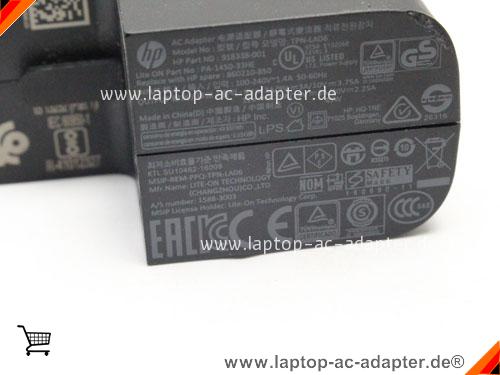 Große Bilder 3 von Original HP TPN-LA06 ac adapter, 20V 2.25A TPN-LA06 Notebook Netzteile HP20V2.25A45W-Type-C