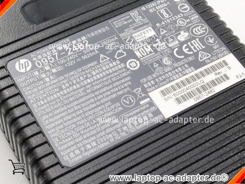Große Bilder 4 von Original HP 09572482 ac adapter, 32V 5.625A 09572482 Notebook Netzteile HP32V5.625A180W-3holes-B