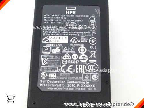 Große Bilder 3 von Original HPE DA-06D12 ac adapter, 12V 0.5A DA-06D12 Notebook Netzteile HPE12V0.5A6W-5.5x2.1mm