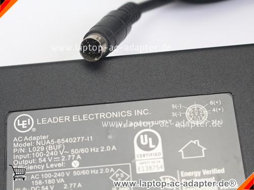 Bild 5 On L.e.i. Power Supply Adapter 54v 2.77a 150w Adapter Nua5-6540277-l1 Nua5-6540277-i1 Auf Laptop-ac-adapter.de 