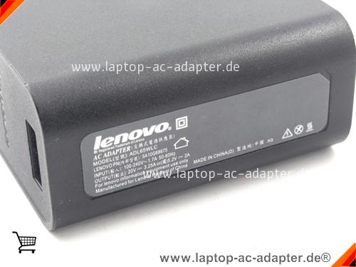 Große Bilder 3 von Original LENOVO ADL65WLH ac adapter, 20V 3.25A ADL65WLH Notebook Netzteile LENOVO20V3.25A65W-US