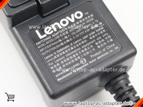 Große Bilder 3 von Original LENOVO YD0060JU ac adapter, 5V 4A YD0060JU Notebook Netzteile LENOVO5V4A20W-3.0x1.0mm