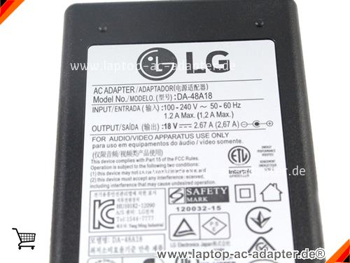Bild 3 Von New Original Da-48a18 18v 2.67a 48w Adapter Auf Laptop-ac-adapter.de 