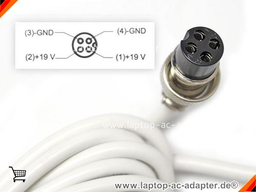 Große Bilder 5 von Original LG DA-120D19 ac adapter, 19V 6.32A DA-120D19 Notebook Netzteile LG19V6.32A120W-4HOLE-Metal