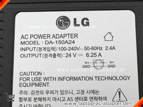 Große Bilder 2 von Original LG HU10182-11069A ac adapter, 24V 6.25A HU10182-11069A Notebook Netzteile LG24V6.25A150W-4PIN