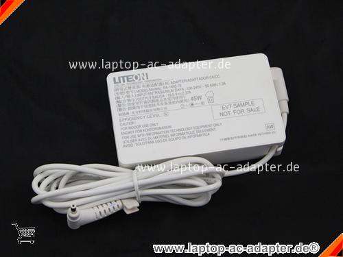 Bild 1 Von White Original Liteon Pa-1450-79 Pa-1450-26 Ac Adapter 19v 2.37a 45w Power Cord Auf Laptop-ac-adapter.de 