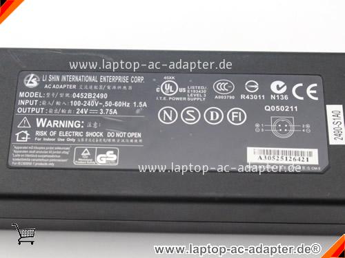 Bild 3 Von Ls 24v 3.75a Li Shin 0452b2490 Ac Adapter 90w Power Supply Round With 4 Pin Auf Laptop-ac-adapter.de 
