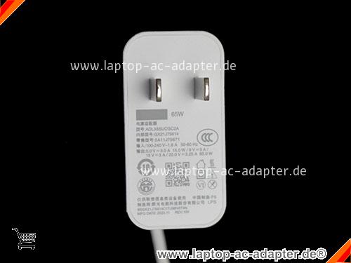 Bild 5 On Original 65w Lenovo Adlx65ucgca Ac Adapter Type C Gx21j75614 5a11j75761 20v 3.25a Auf Laptop-ac-adapter.de 