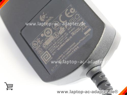 Große Bilder 3 von Original LOGITECH 534-000248 ac adapter, 18V 1A 534-000248 Notebook Netzteile Logitech18V1A18W-5.5x2.5mm-US