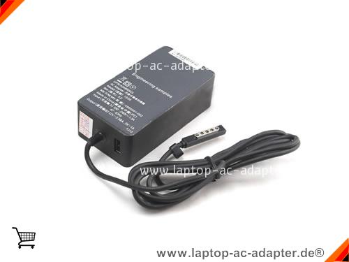 Große Bilder 2 von Original MICROSOFT 1536 ac adapter, 12V 3.58A 1536 Notebook Netzteile MICROSOFT12V3.58A43W