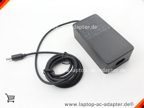 Große Bilder 2 von Original MICROSOFT 1627 ac adapter, 12V 4A 1627 Notebook Netzteile MICROSOFT12V4A48W-4.5x3.0mm