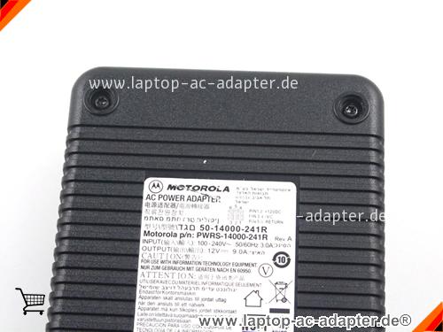 Bild 3 Von Original Motorola Pwrs-14000-241r Ac Adapter Für Crd7x00-400ces  401ces 12v 9a 98w Auf Laptop-ac-adapter.de 