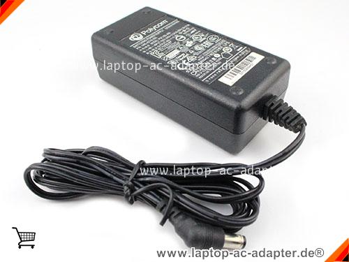 Große Bilder 2 von Original POLYCOM 4165-42740-003 ac adapter, 48V 0.38A 4165-42740-003 Notebook Netzteile POLYCOM48V0.38A18.24W-5.5x2.5mm