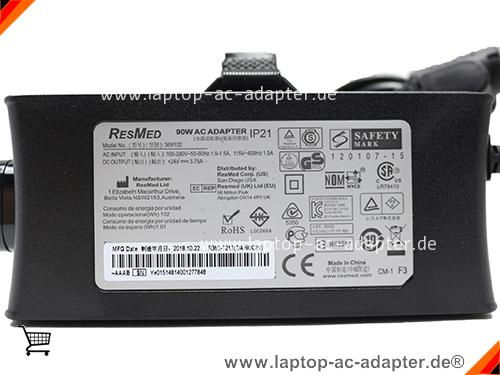 Große Bilder 3 von Original RESMED 369102 ac adapter, 24V 3.75A 369102 Notebook Netzteile RESMED24V3.75A90W-3PIN