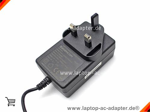Große Bilder 4 von Original SAGEMCOM ADS-30D-12N 12030G ac adapter, 12V 2A ADS-30D-12N 12030G Notebook Netzteile SAGEMCOM12V2A24W-5.5x2.1mm-UK