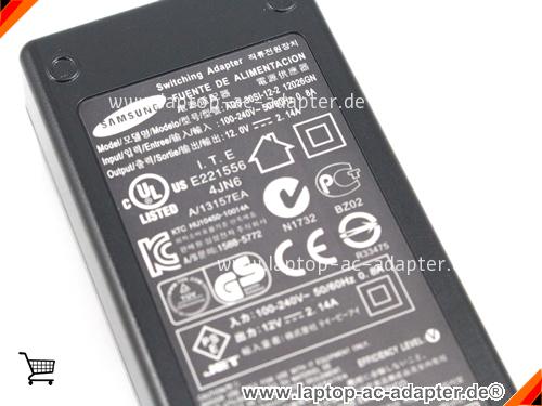 Bild 3 Von Samsung Ads-30si-12-2 12026gn 12v 2.14a 26w 4pin Ac Adapter Auf Laptop-ac-adapter.de 